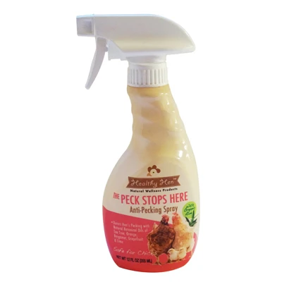 Healthy Hen The Peck Stops Here Anti-Pecking Spray, 12 oz.