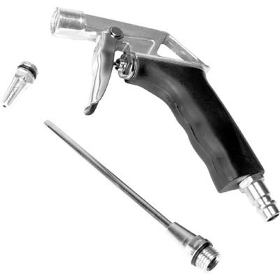 Three Piece Air Blow Gun Set with Four Inch Extension