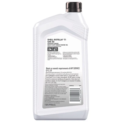 Motor Oil 30 Weight, One Quart Bottle