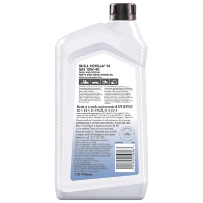 Motor Oil, 15W40, 1 Qt.