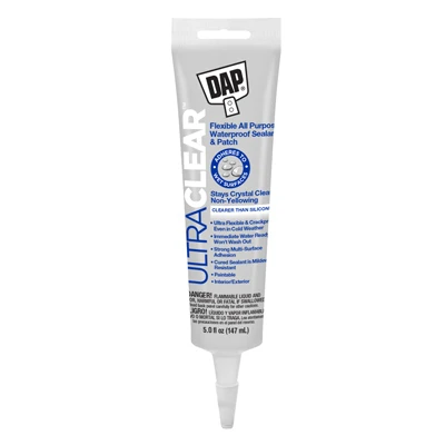 Ultra Flexible Sealant, Clear, 5 oz.