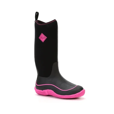Hale Boots, Waterproof Neoprene, Black/Hot Pink, Women's 9
