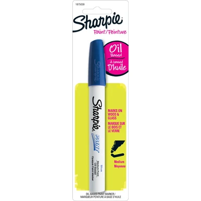 Uni Paint Marker, Regular Tip, Blue