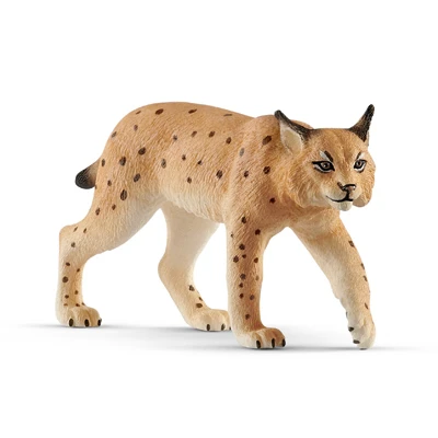 Tan Lynx Toy Animal Figure for Children Ages Three and Up