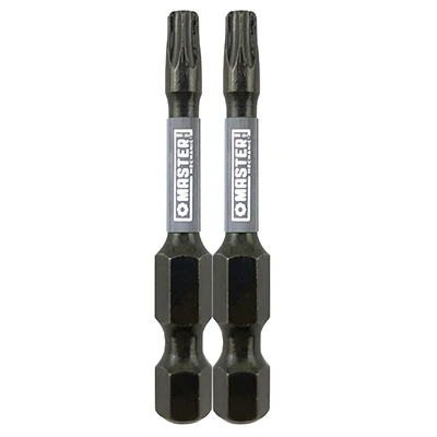 Torx T25 Impact Power Bit, 2 In., 2-Pk.