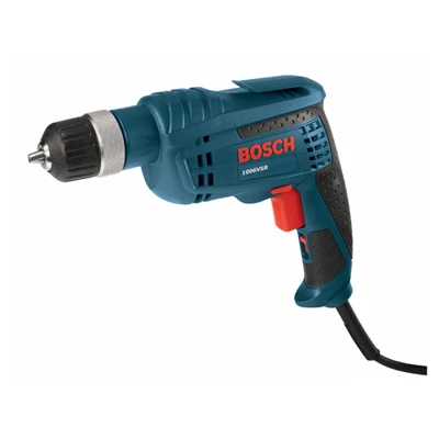 Variable Speed Drill/Driver Kit, Keyless Chuck, 6.3-Amp, 3/8-In.