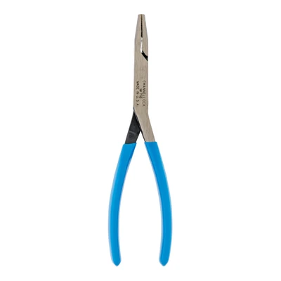 Duck Bill Pliers, Long-Reach, Flat Nose, 8-In.