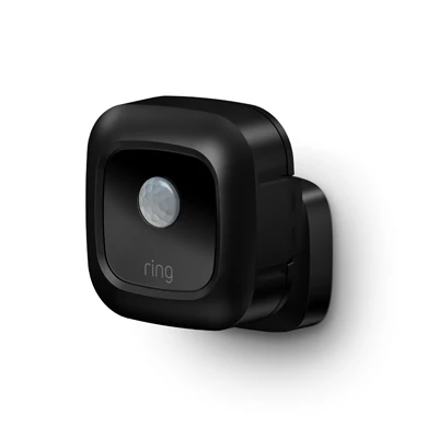 Smart Battery Operated Motion Sensor Light in Black Finish