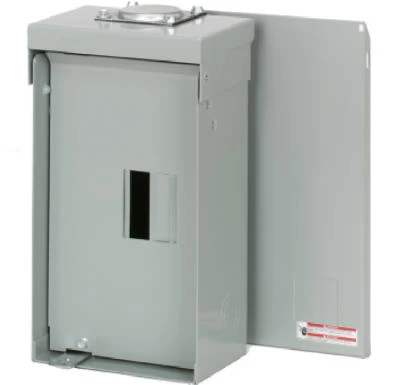 Load Center, Surface Mount, 2 Space/4 Poles, 70-Amp Main Lugs