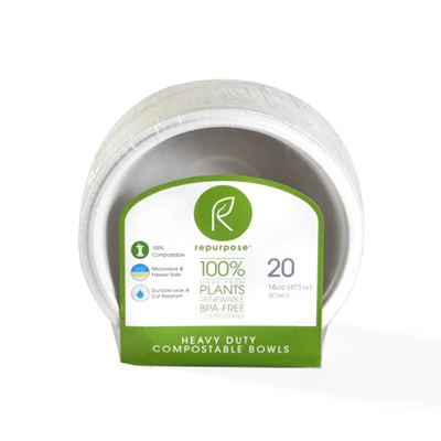 Disposable Soup Bowls, 16 oz., 20-Ct.