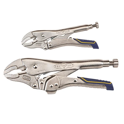 Vise-Grip Locking Pliers Combo Pack, 7 & 10 In.