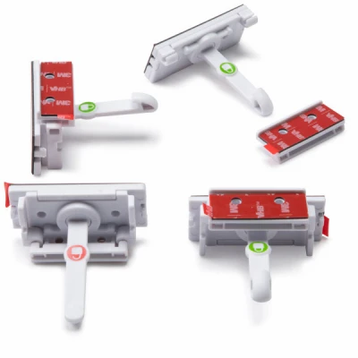 Adhesive Cabinet Latch, 4-Pk.