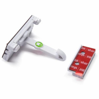 Adhesive Cabinet Latch, 4-Pk.