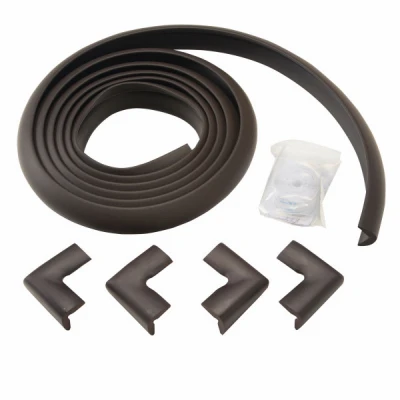 Foam Corner Bumper Kit in Espresso Color for Edge Protection