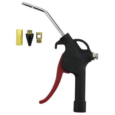 Universal Tip Blow Gun Kit with Pistol Grip Handle for Air Compressor Use