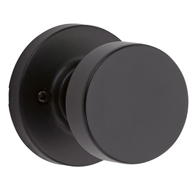 Signature Series Dummy Knob Lockset , Iron Black Finish
