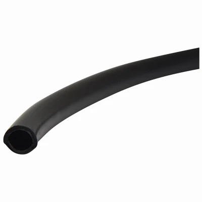 Black Polyethylene Water Supply Tubing, 0.25 Inch Diameter by 25 Feet Length
