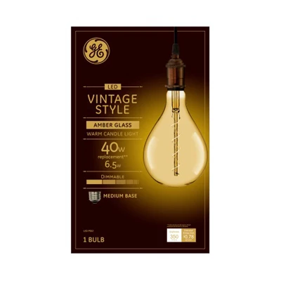 Vintage Style Led Light Bulb Ps52, Warm White, 6.5 Watt, 190 Lumens