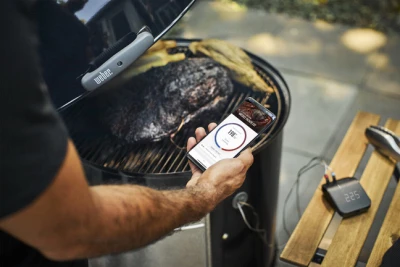 Weber Connect Smart Grilling Hub with Real-Time Grilling Assistant and Food Temperature Monitoring