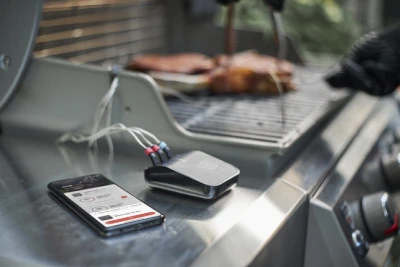 Weber Connect Smart Grilling Hub with Real-Time Grilling Assistant and Food Temperature Monitoring
