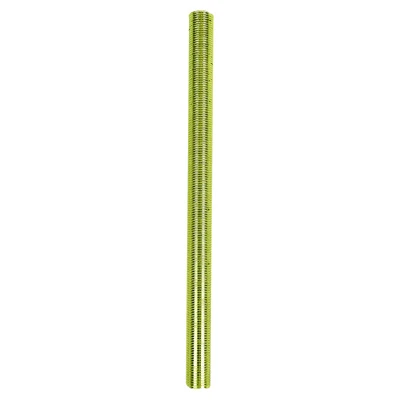 Lamp Nipple, Zinc-Plated, 1/8 IP, 6-In.