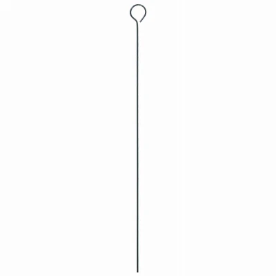 Single Loop Plant Support, 28 Inch, PVC-Coated Steel