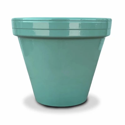 4.5 Inch Sage Green Planter For Indoor And Outdoor Use