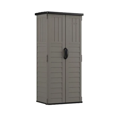 Vertical Shed, Gray, 22-Cu. Ft. Capacity