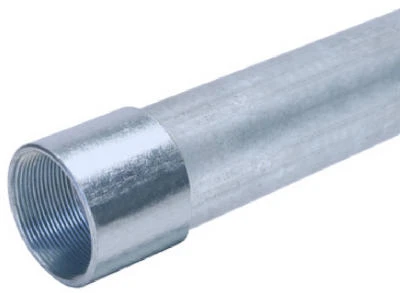 Rigid Conduit, Galvanized Steel, 3.5 In. x 10 Ft.