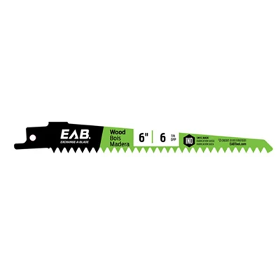 Reciprocating Saw Blade, Bi-Metal, 6-In. x 6TPI