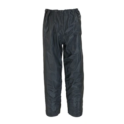 Two Piece Black Polyvinyl Chloride Rain Suit Large Size