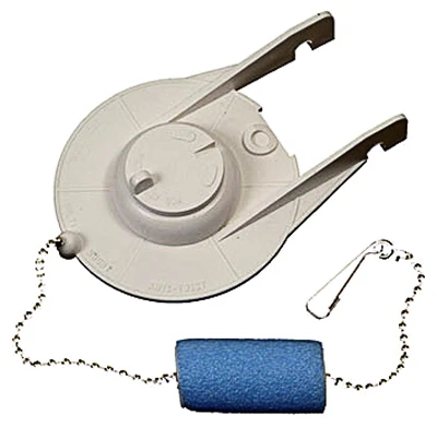 Toilet Flapper with Float and Chain, 2 Inch Diameter, Universal Fit