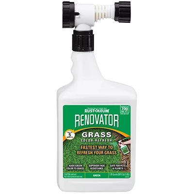 Renovator Semi-Transparent Grass Stain Hose Mount Applicator 56 Ounce