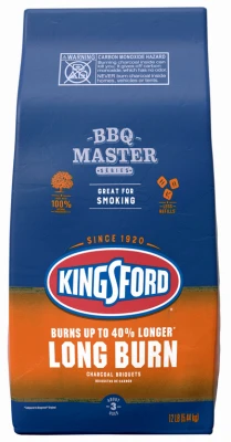 Long-burning Briquettes, 12-pound Bag For Grilling