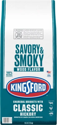 Charcoal With Hickory, 100% Natural, 16 Lb.