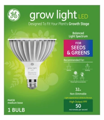 LED Horticultural Grow Light, Par38, 32 Watt