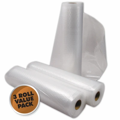 Vacuum Sealer Bags, 8 x 22-In., 3-Pk.