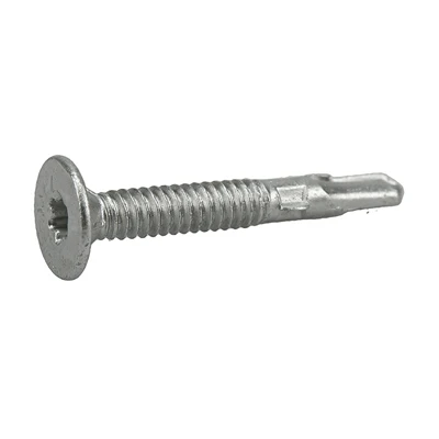Powerpro Wood to Metal Screws, Self-Drilling, Flat Head & Winged, #12-24 x 2.75 In., 30-Ct.