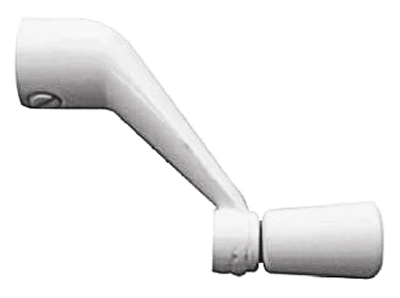 Casement Window Operator Crank Handle, White, 5/16 In.