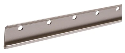 Closet Hang Rail, Nickel Finish, 48-In.