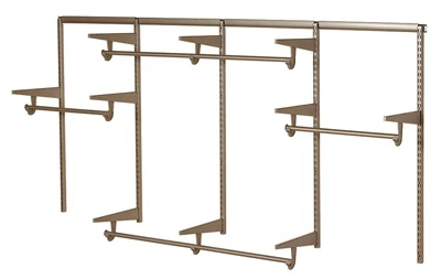 Closet Culture Modular Closet System Kit, 8-Ft.