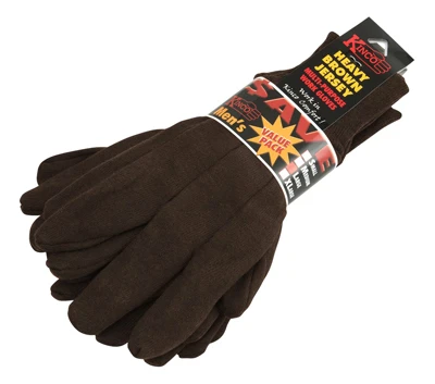 Jesey Work Gloves, Men's L, 3-Pk.