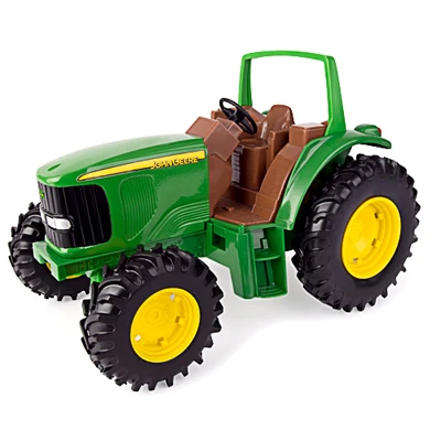 John Deere Tough Tractor Toy Model, 11 Inch Length, Durable Construction