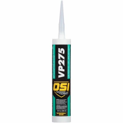 VP275 Silicone Window & Door Sealant, Clear, 10-oz.