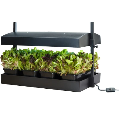 Grow Light Garden Kit With Two 2' T5ho Bulbs For Indoor Gardening
