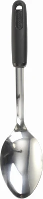 Chrome Stainless Steel Basting Spoon for Cooking and Serving