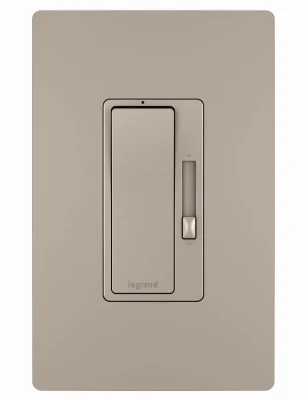 Pass & Seymour LED Dimmer, 3-Way, Single-Pole, Nickel, 450-Watt