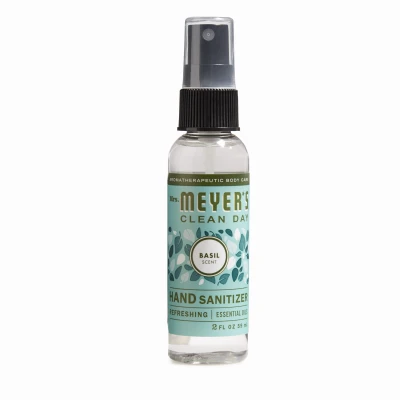 Hand Sanitizer, Basil, 2 oz.