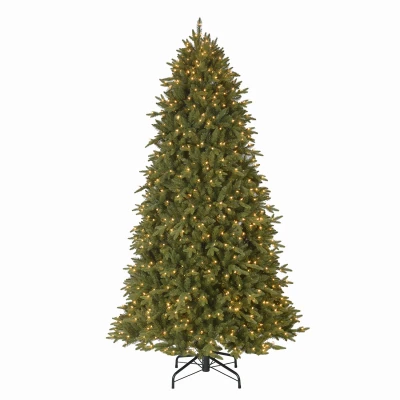 Clifton Pre-lit Artificial Christmas Tree, 9-ft., Quick Set-up, 1000 Clear Lights