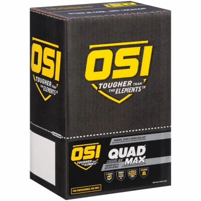 Quad Max Siding and Window Sealant, Gray Color, 9.5 Ounce Tube
